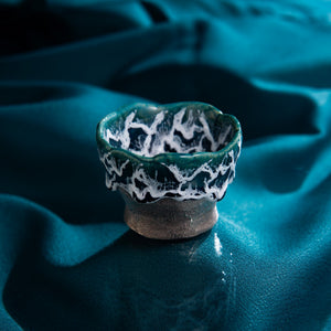 Musubi Kiln Sazameku Cascade Guinomi Sake Cup