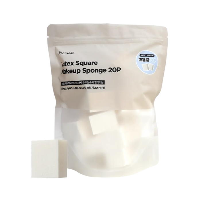 PICCASSO Latex Square Sponge (20-pack refill, with case)