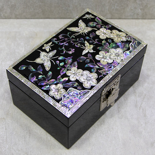 Najeon Mother-of-Pearl Jewelry Box - Butterfly, 1 - Tier (by Oh Myung - ho) - view 7