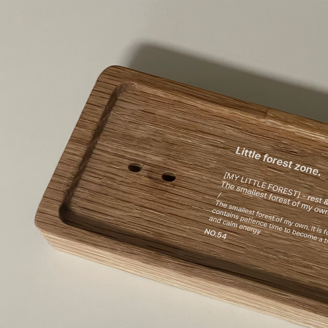 Rest Wood Incense Holder - view 5