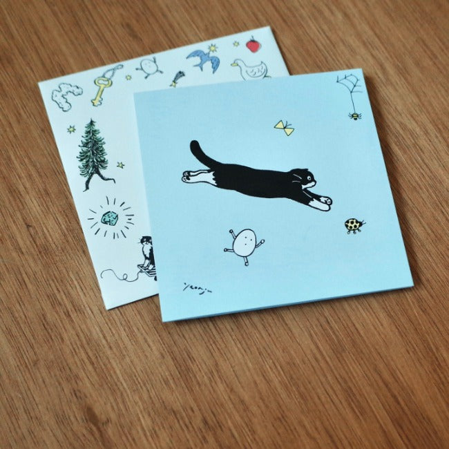 Inside Object Stationery — Mo pop card_jumping mo