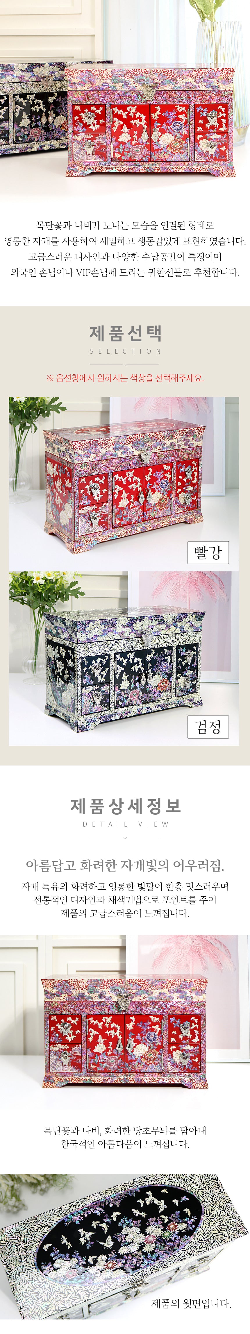 Najeon Mother-of-Pearl Jewelry Box - Peony - view 5