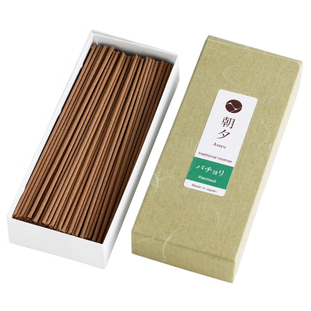 Asayu Japan Patchouli Traditional Incense Sticks 40g