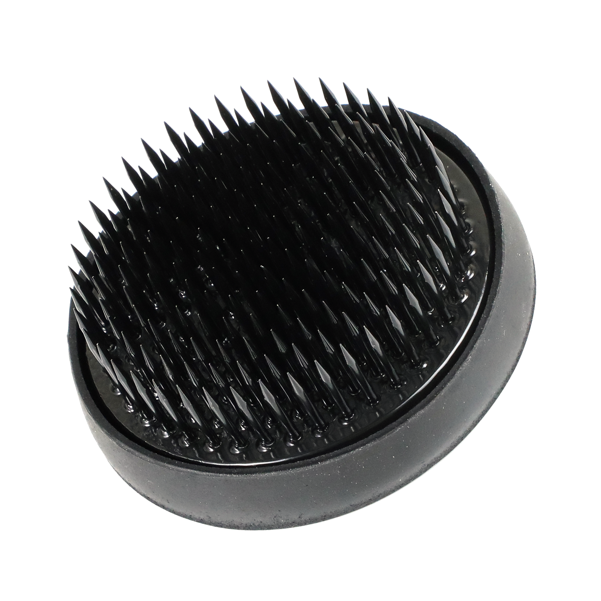 Wazakura 3PCS Japanese Ikebana Essential Tool Set Ikenobo Round Black Kenzan