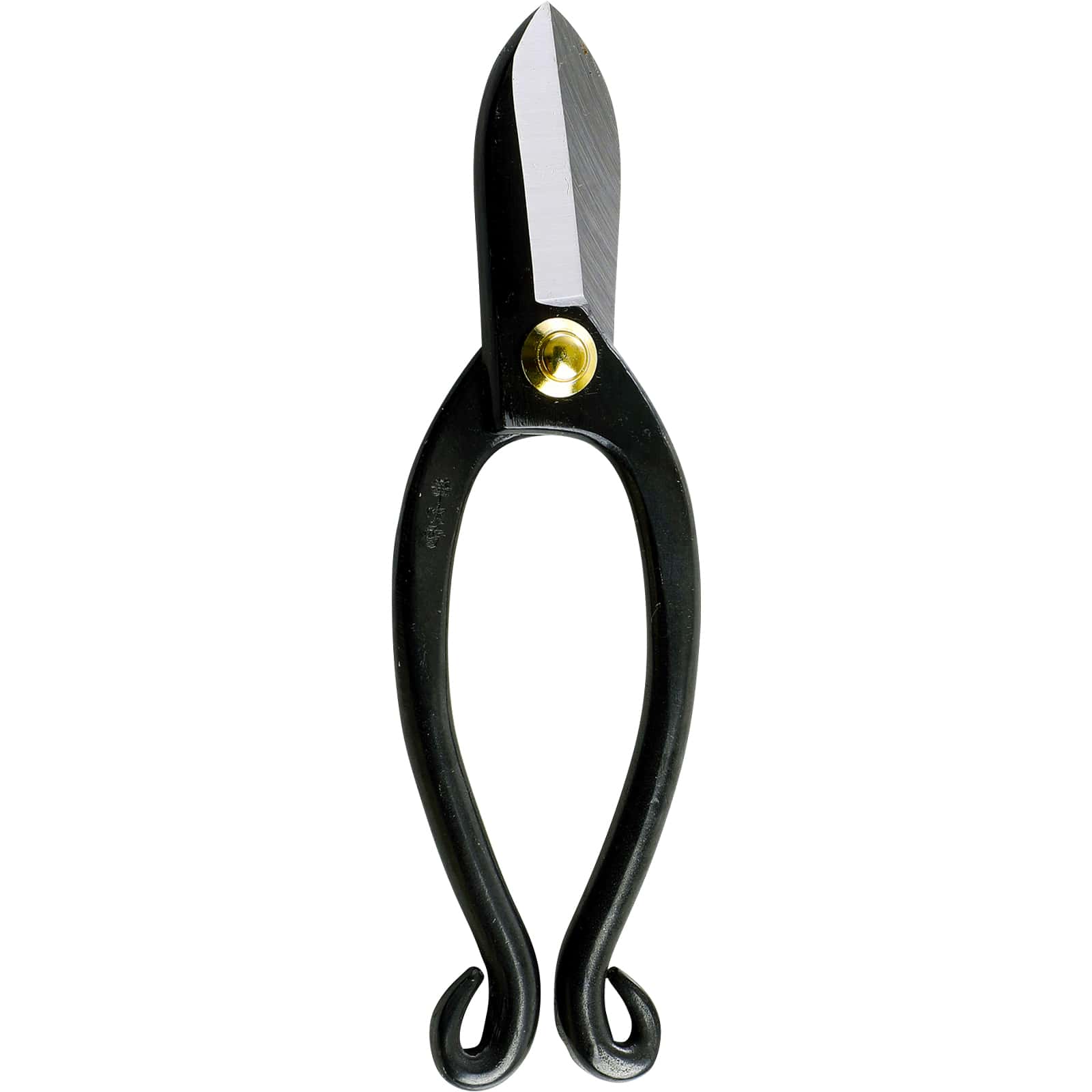 Wazakura 2PCS Japanese Ikebana Essential Tool Set [ Ikenobo Scissors + Round Brass Kenzan]