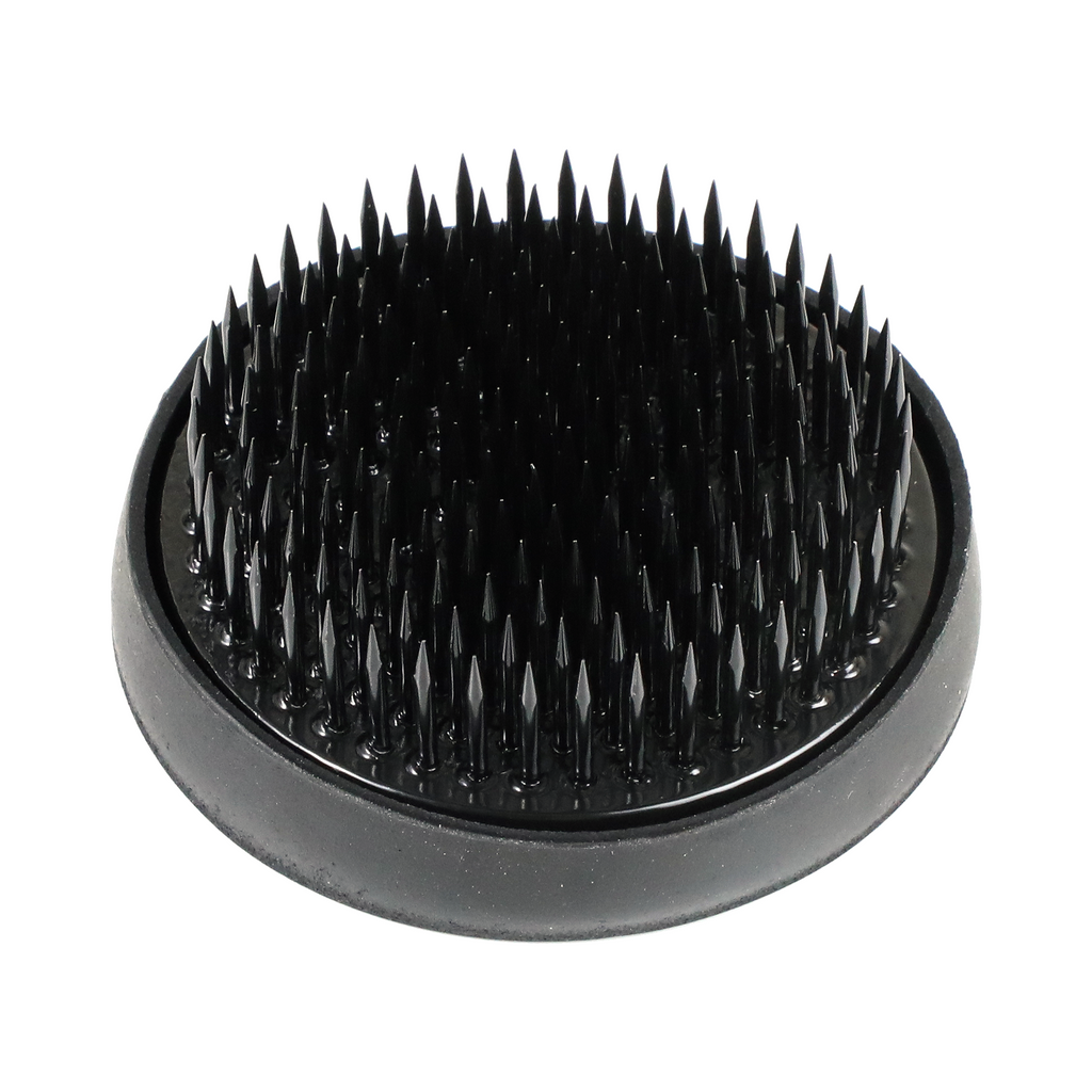 Wazakura 3PCS Japanese Ikebana Essential Tool Set Ikenobo Round Black Kenzan