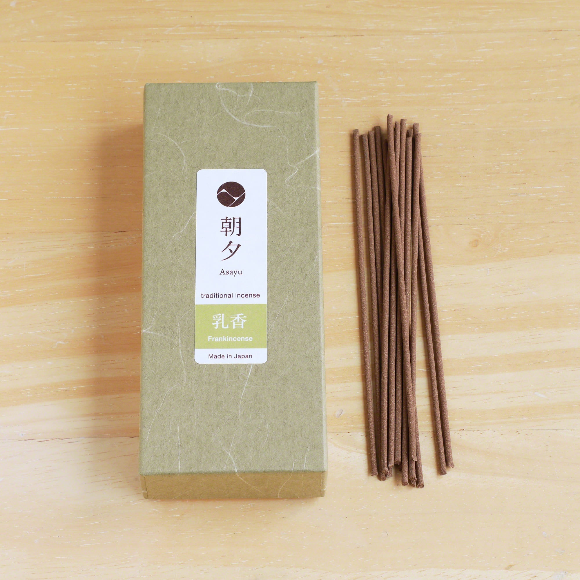 Asayu Japan Frankincense Traditional Incense Sticks 40g