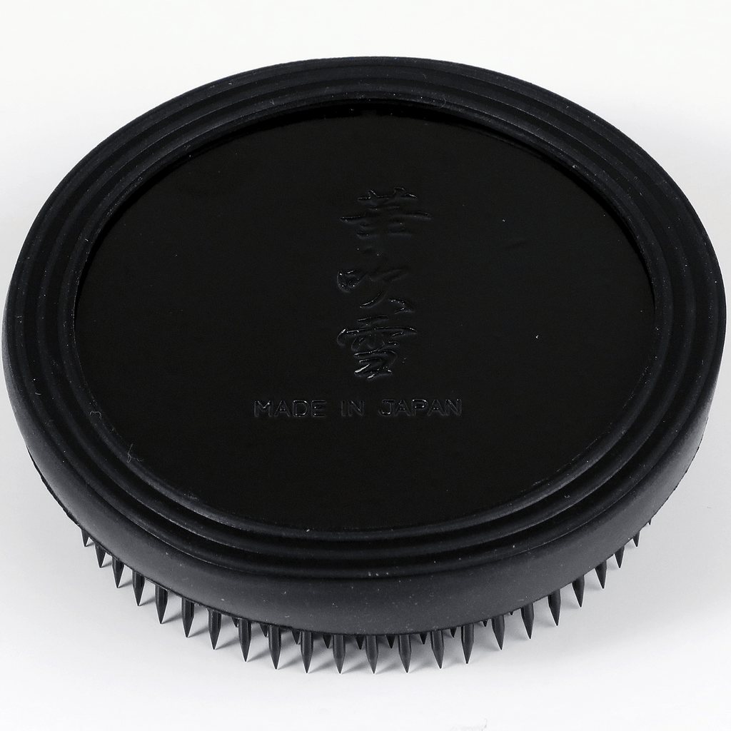 Wazakura Premium Black Ikebana Kenzan Flower Pin Frog