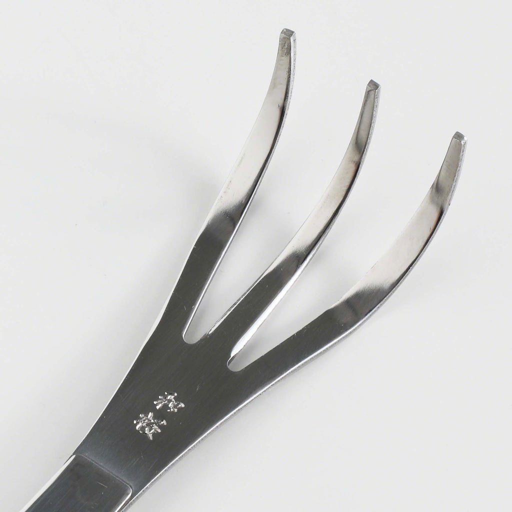 Wazakura Bonsai Curved Tip Tweezer with Rake 8.6"(220mm)