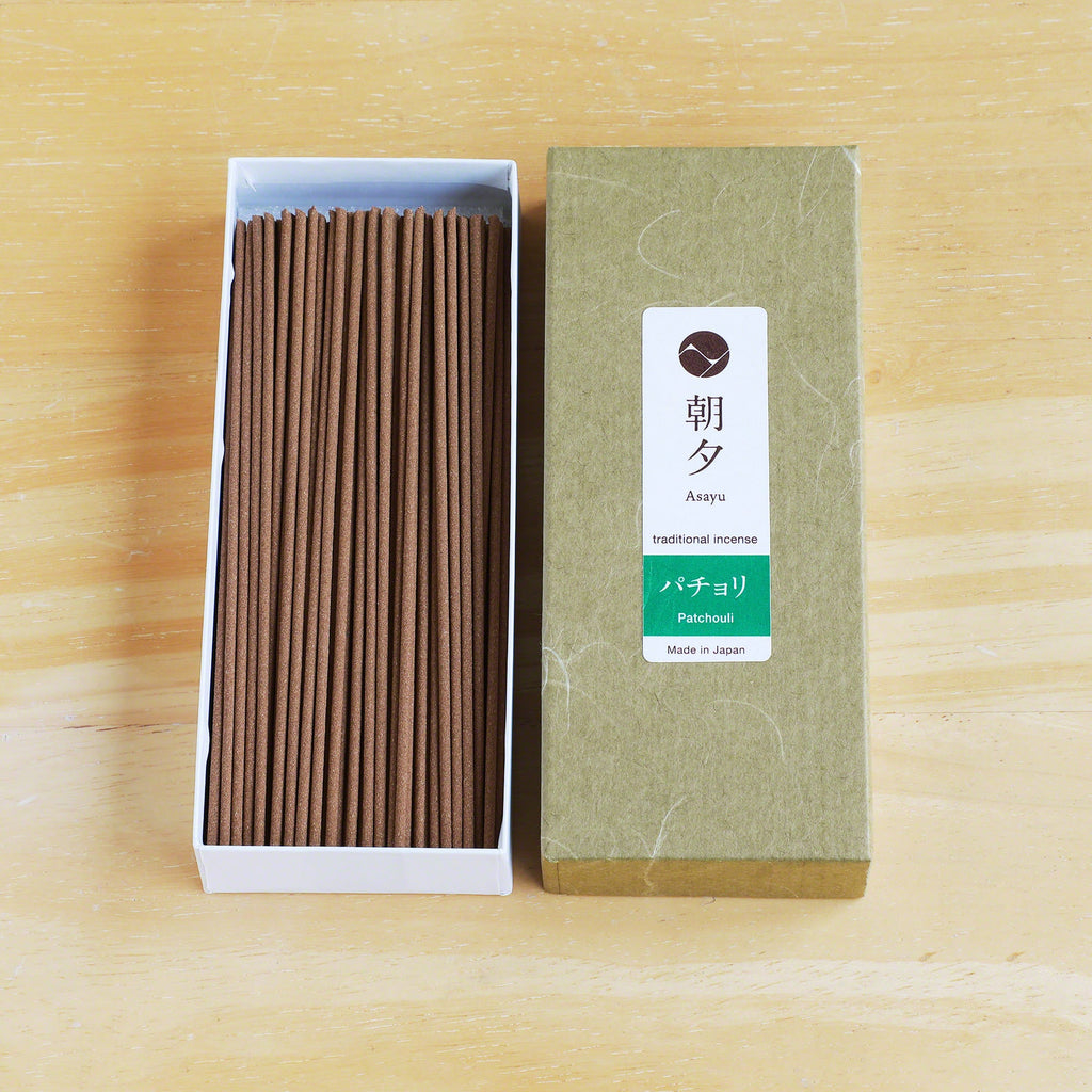Asayu Japan Patchouli Traditional Incense Sticks 40g