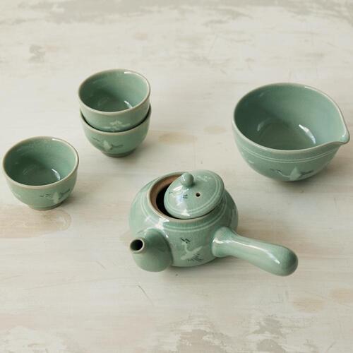 Korean Object - Crane & Cloud, Blue, Gift Set (III) - view 8