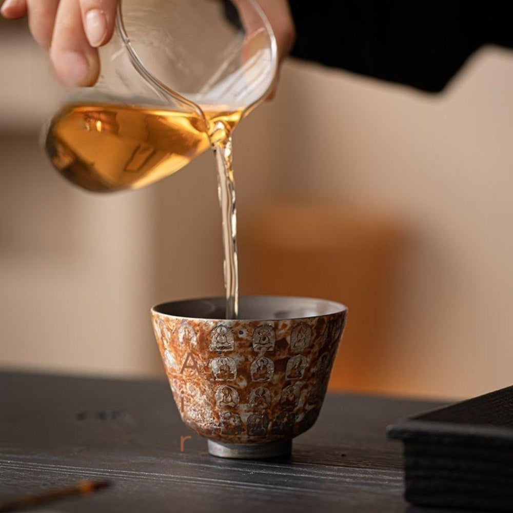 KOHGANE Korean Teacup Ceramic - Tea Ritual Object - view 2