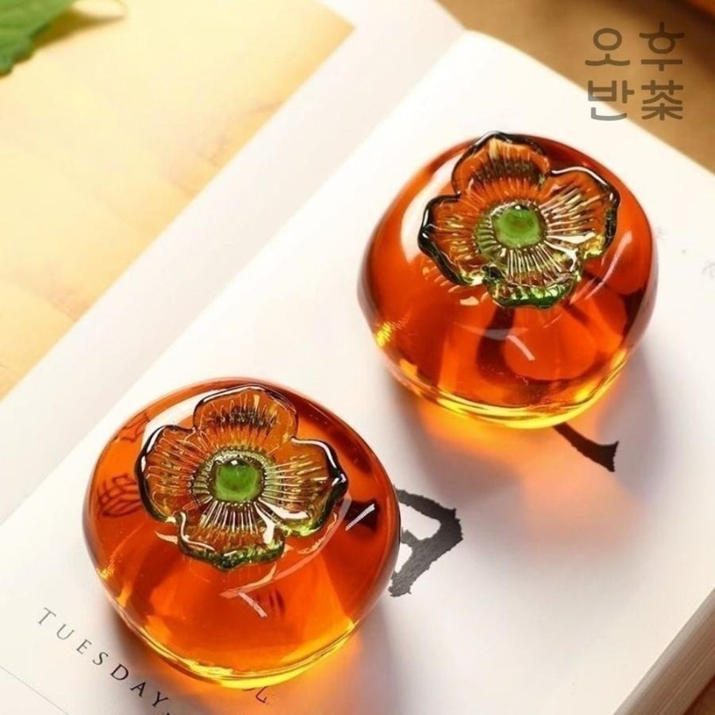 KOHGANE Korean Glass Paperweight - Tea Ritual Object