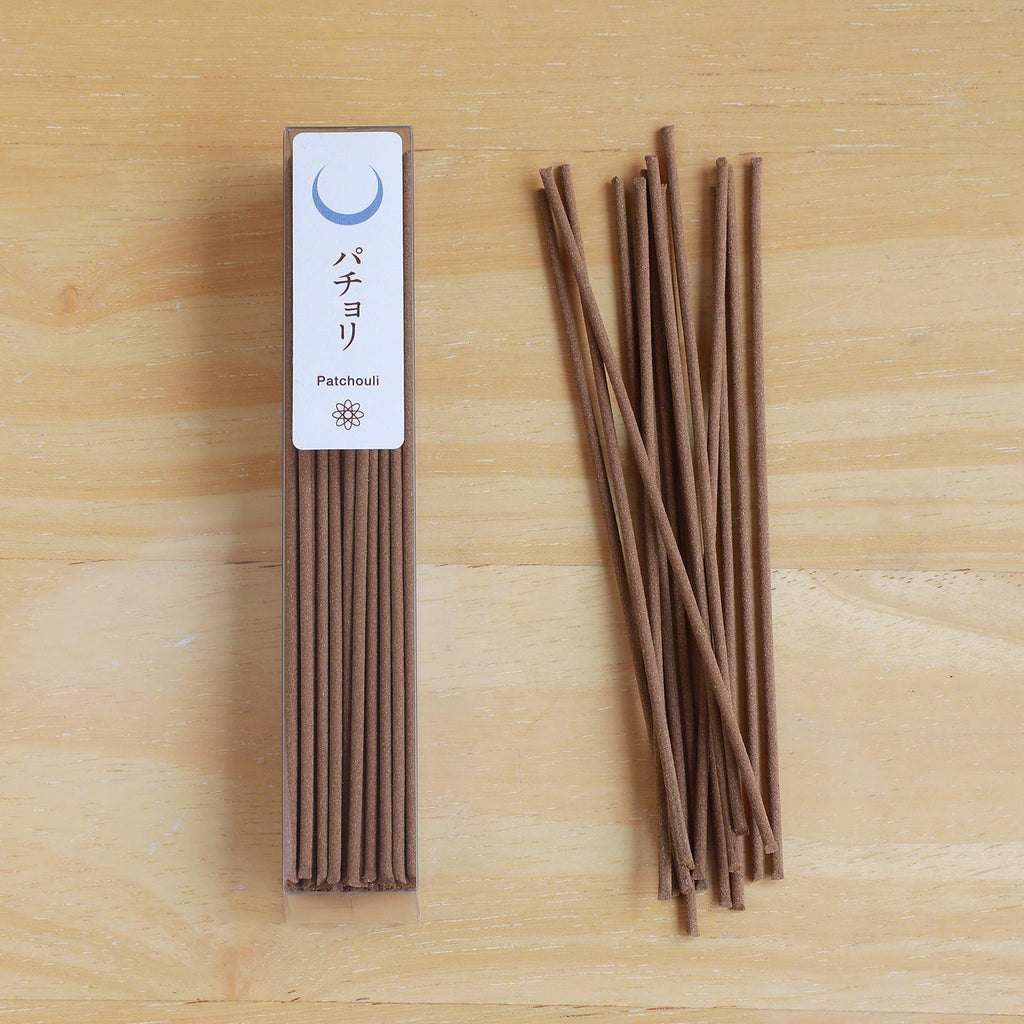 Asayu Japan Traditional Incense Sticks 40g Reflection Set [ Frankincense and Patchouli ]