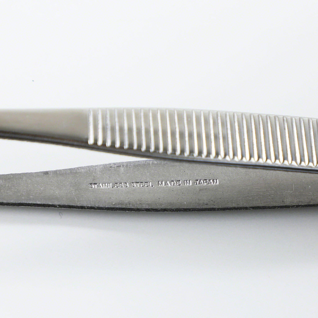 Wazakura Bonsai Curved Tip Tweezer with Spatula 8-1/4"(210mm)