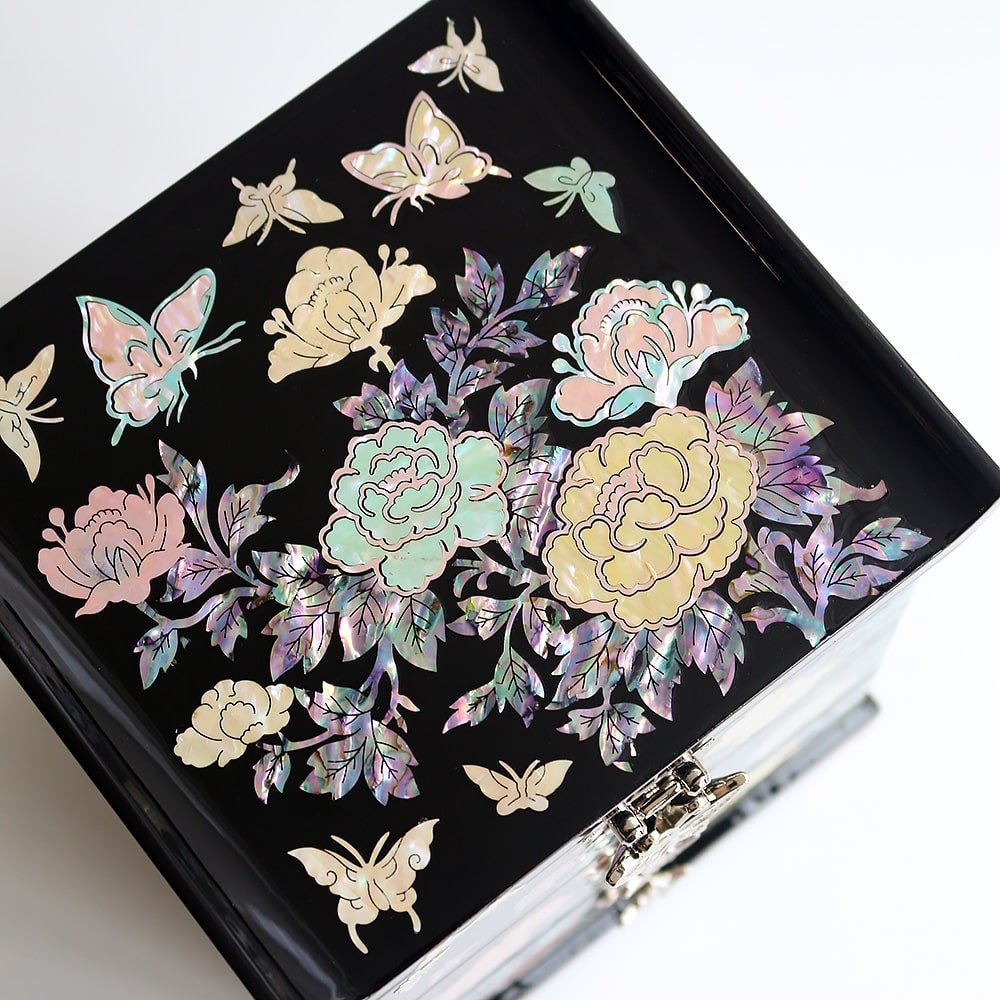 Najeon Mother-of-Pearl Jewelry Box - Crane 25cm - view 5