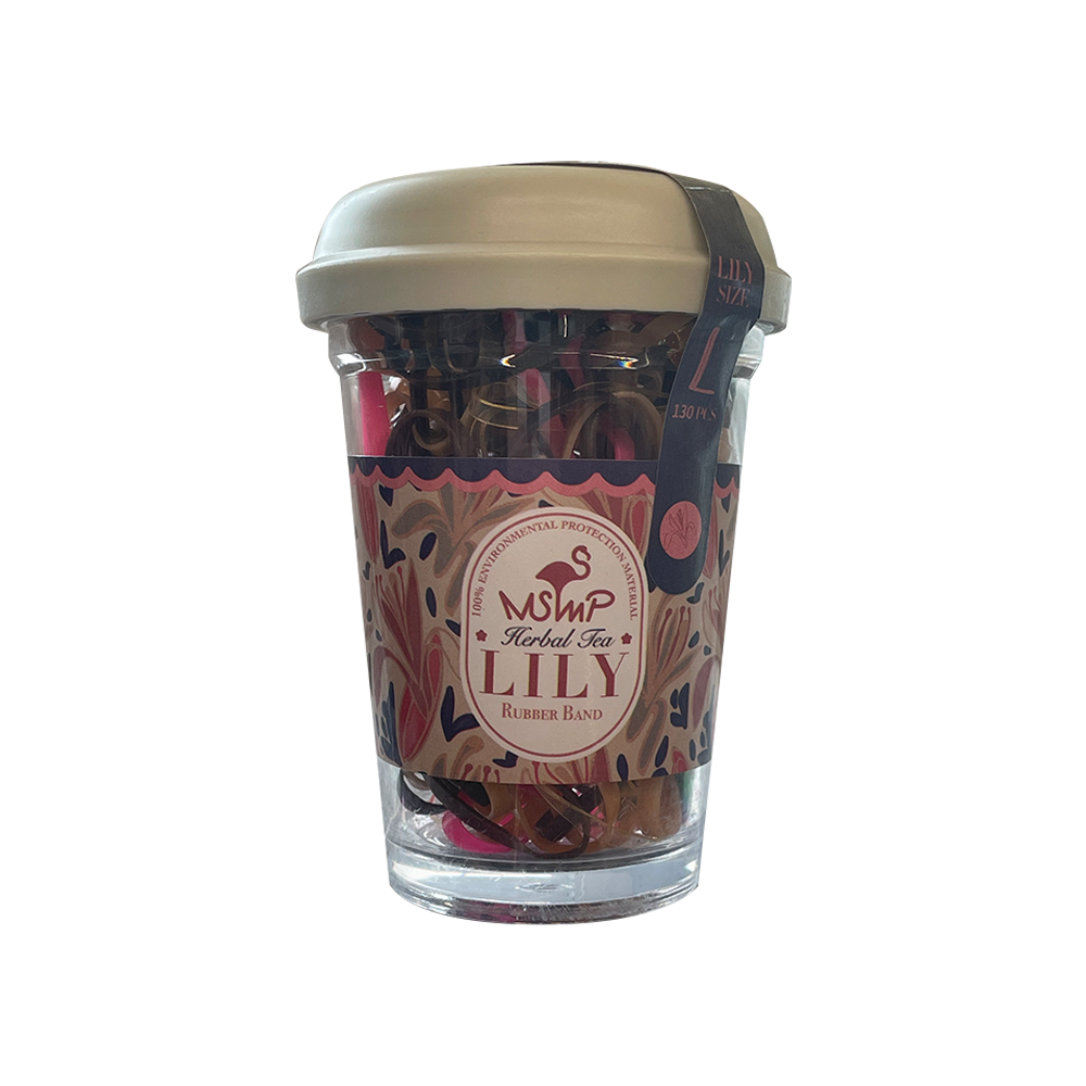 Dolly Tie Dessert Cup Hair Tie Set - Hibiscus - view 5