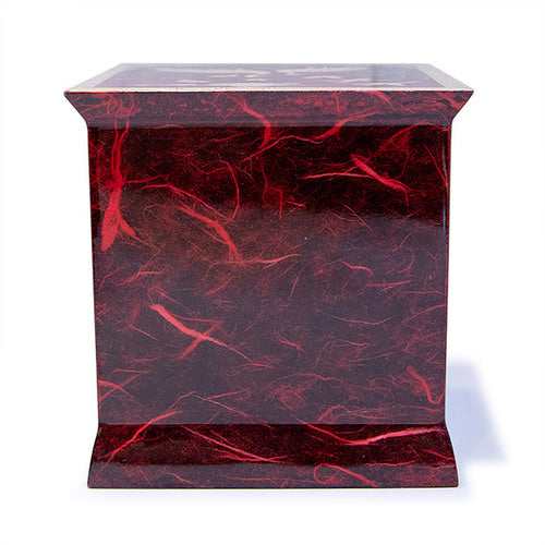 Korean Jewelry Box - Crane & Pine, Red (by Oh Myung - ho) - view 7