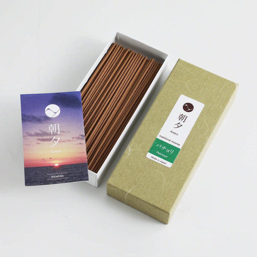 Asayu Japan Patchouli Traditional Incense Sticks 40g