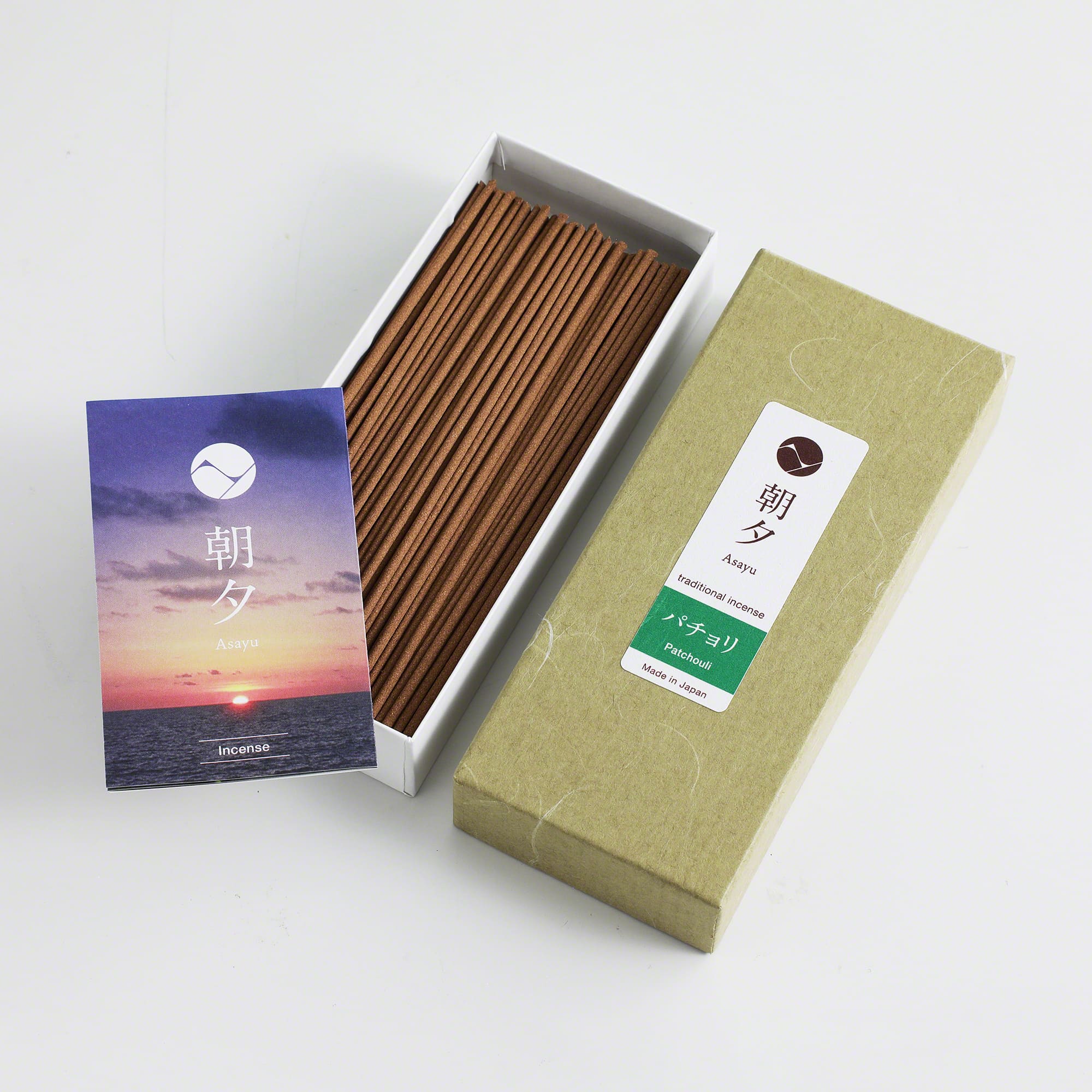 Asayu Japan Patchouli Traditional Incense Sticks 40g