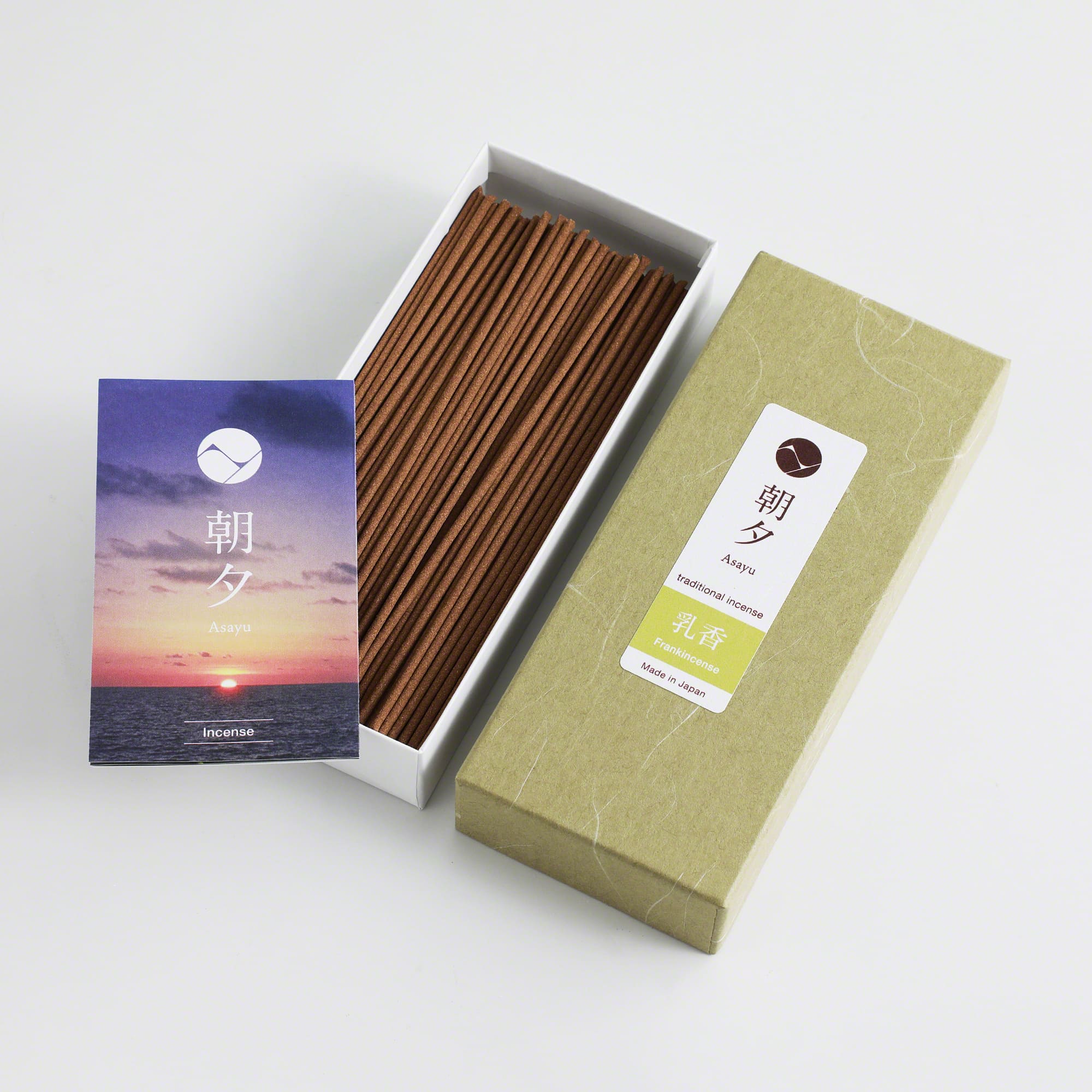 Asayu Japan Frankincense Traditional Incense Sticks 40g