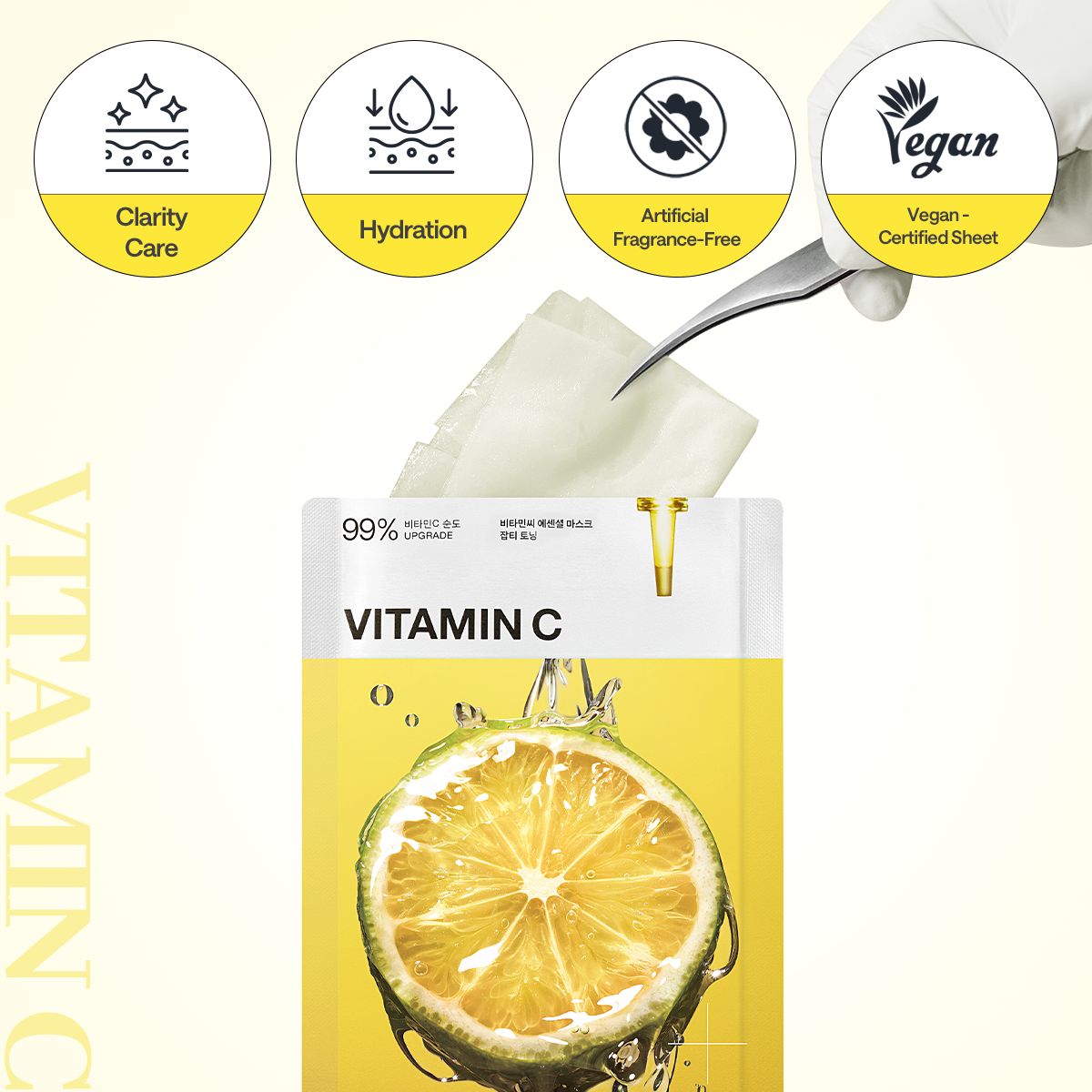 Mediheal Vitamin C Essential Mask Clear Toning - view 5