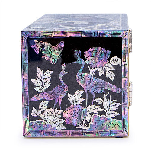 Najeon Mother-of-Pearl Jewelry Box - Black, Medium (by Oh Myung - ho) - view 7
