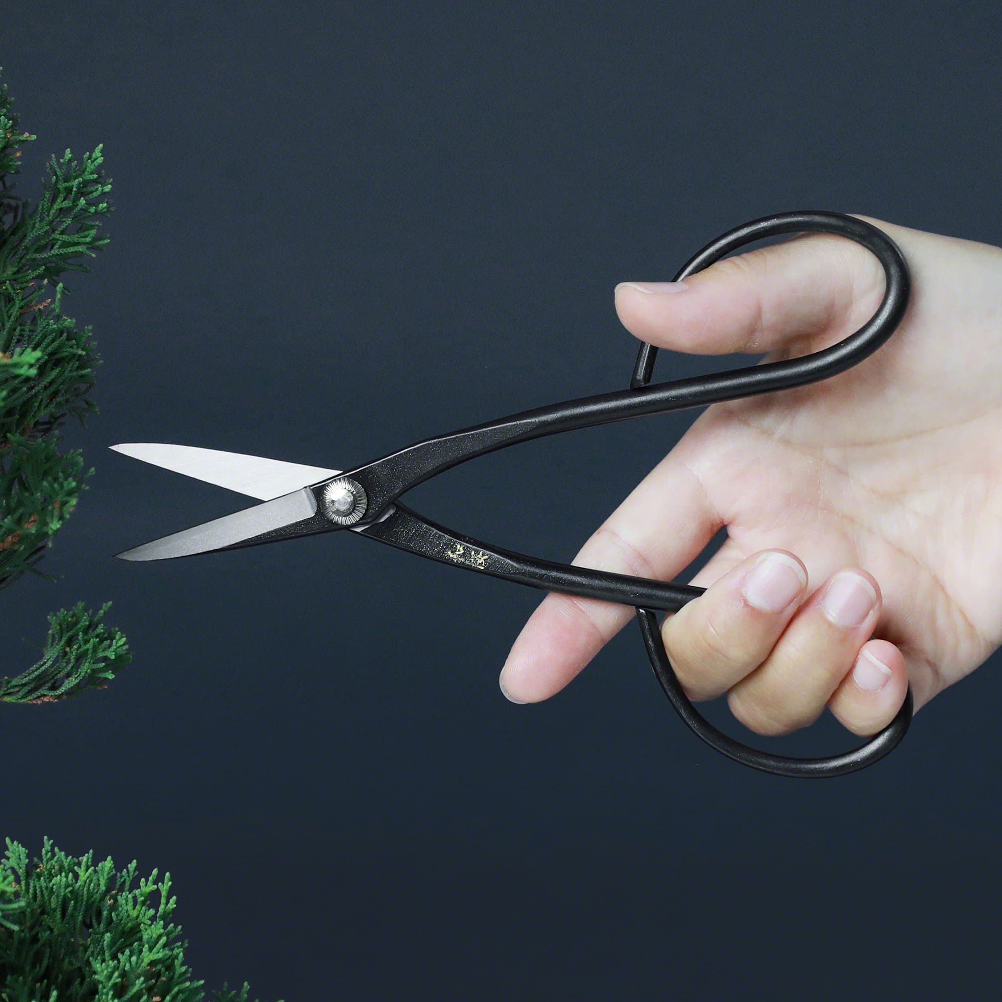 Wazakura Yasugi Steel Satsuki Bonsai Scissors 7"(180mm)