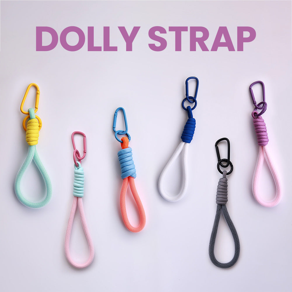 Dolly Tie Korean Rope Strap Keyring - Type D