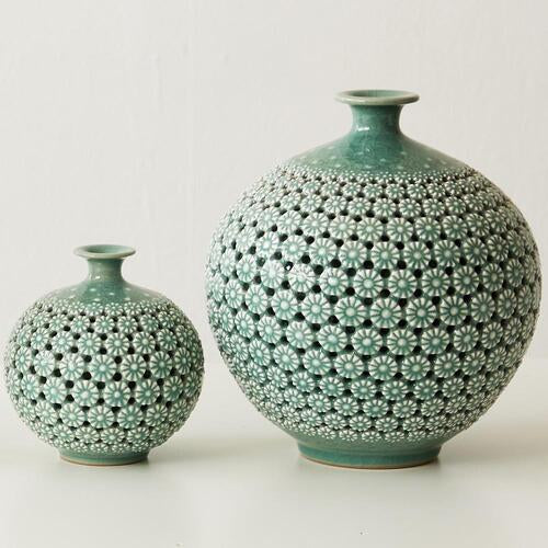 Korean Object - Chrysanthemum, White (III) - view 4