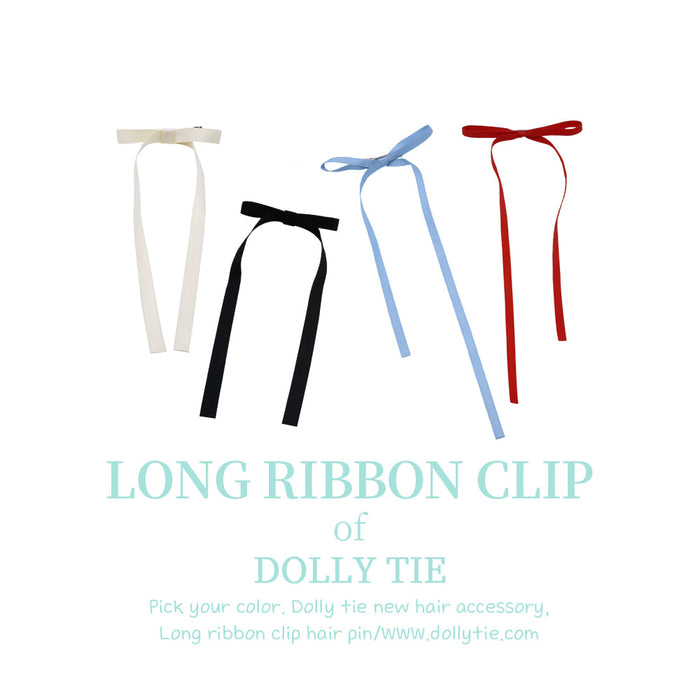 Dolly Tie Korean Hair Accessory - Handmade Seoul Design No.19