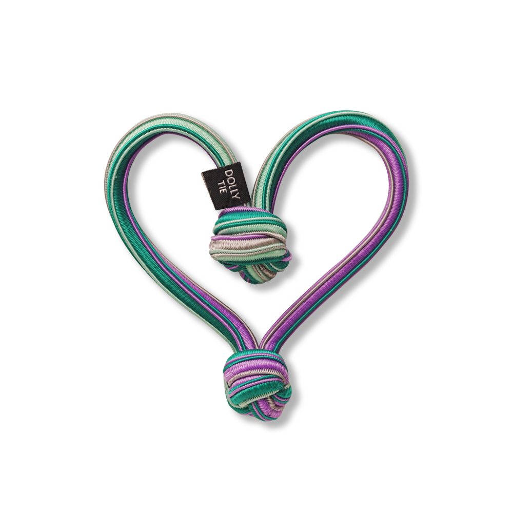 Dolly Tie Korean Hair Accessory - Handmade Seoul Design No.21 - view 5