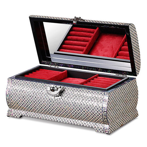 Najeon Mother-of-Pearl Jewelry Box - 2 - Tier, Large (II) - view 5