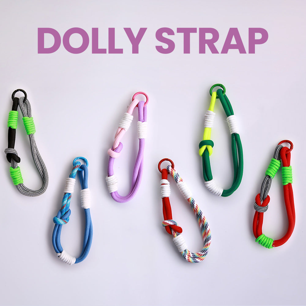 Dolly Tie Korean Rope Strap Keyring - Type A