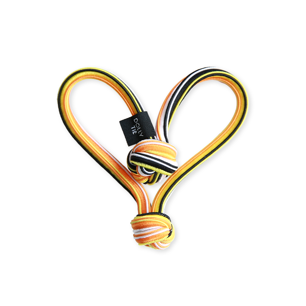 Dolly Tie Korean Hair Accessory - Handmade Seoul Design No.1 - view 3