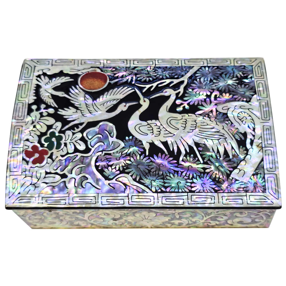 Najeon Mother-of-Pearl Keepsake Box - Butterfly (II) - view 6