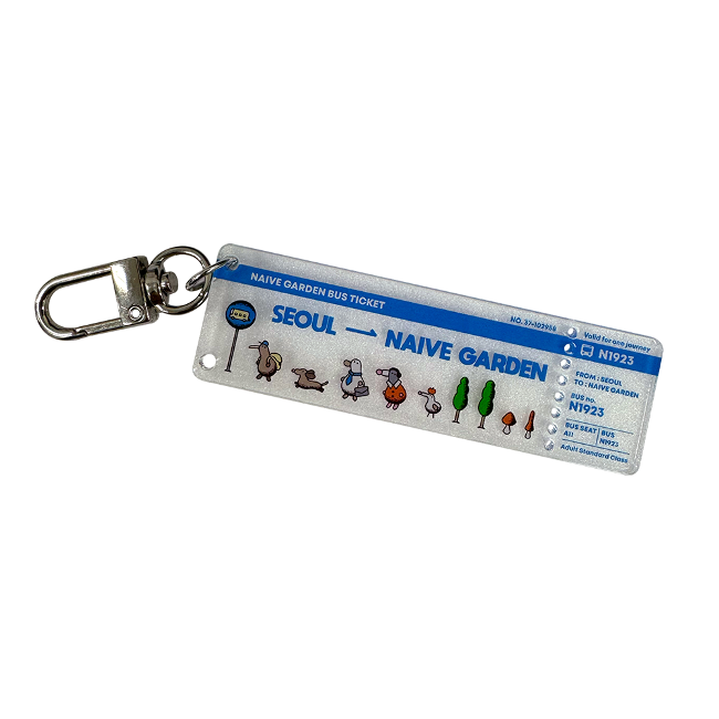 Inside Object Korean Character Keyring - Keyring Mini - view 6