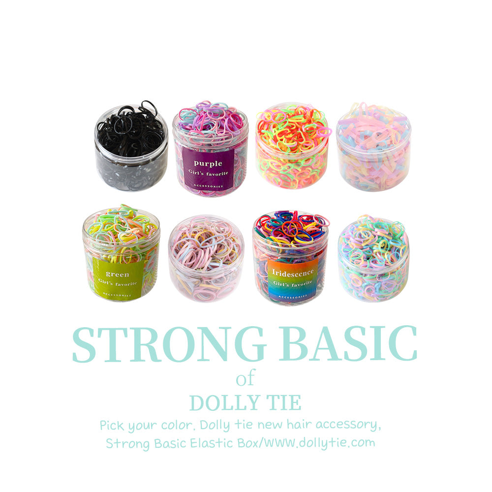 Dolly Tie Dessert Cup Hair Tie Set - Hibiscus - view 3