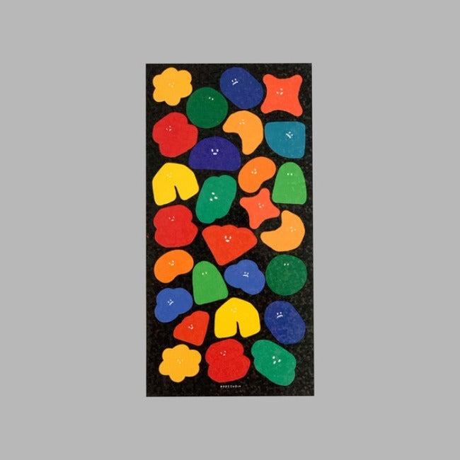 Inside Object Stationery - beads sticker - view 2