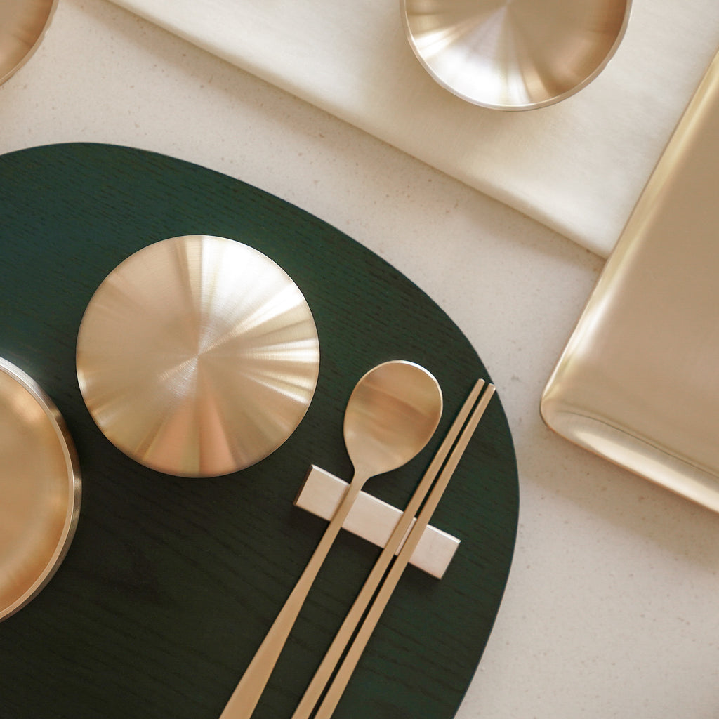Notdam Bangjja Brass Spoon and Chopstick Set for 1 - view 3