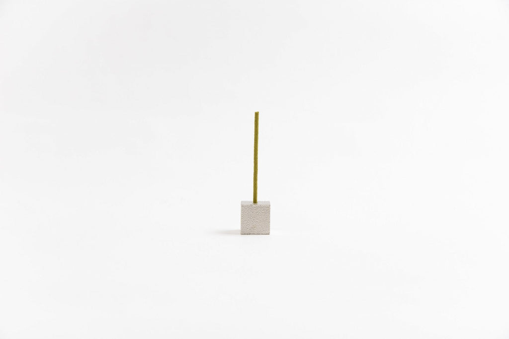 Juttoku Cube Incense Holder - Silver Small - view 2