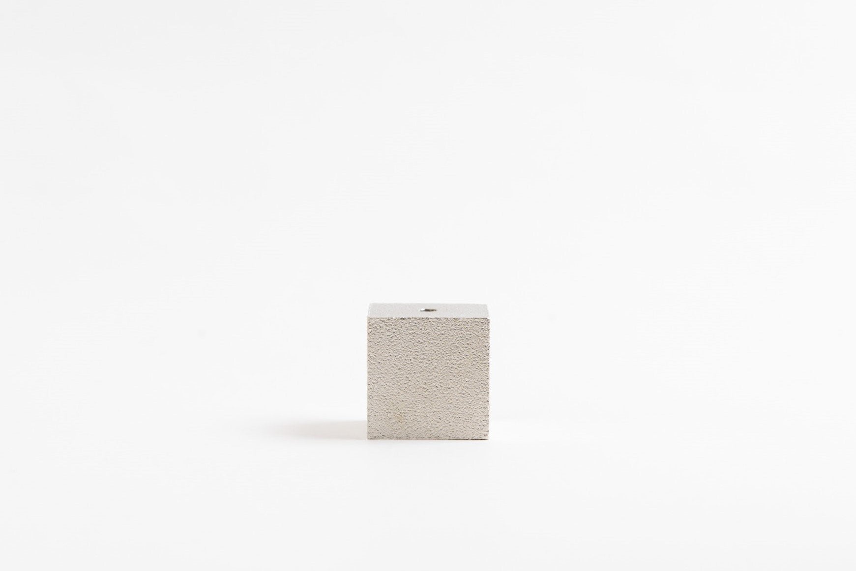 Juttoku Cube Incense Holder - Silver Large