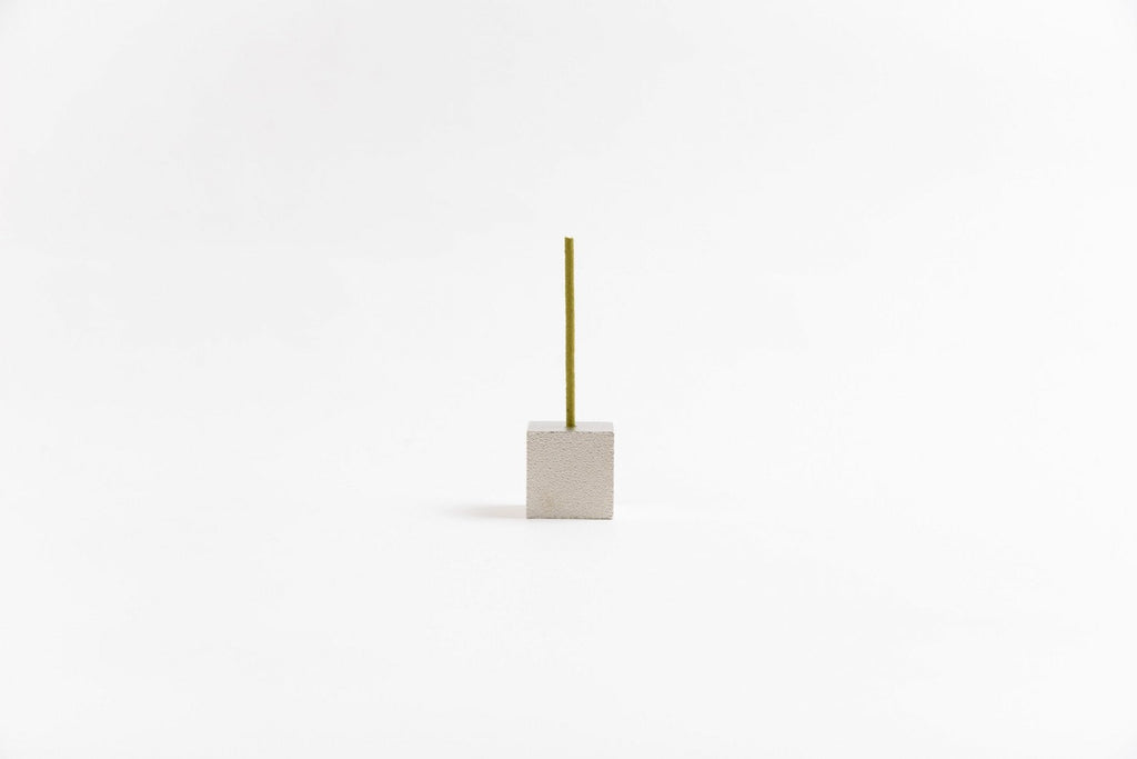 Juttoku Cube Incense Holder - Silver Large - view 2