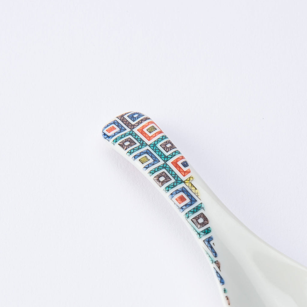 Musubi Kiln Patterned Ramen Spoon