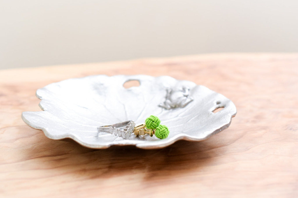 Juttoku Lotus Leaf Incense Plate - view 3