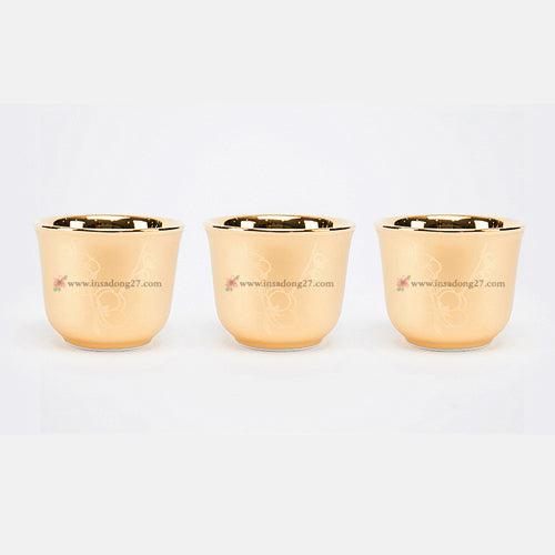 Korean Object - Plum Blossom, Gold, Gift Set - view 2