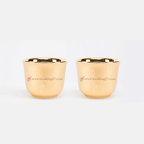 Korean Object - Plum Blossom, Gold, Gift Set (II) - view 2