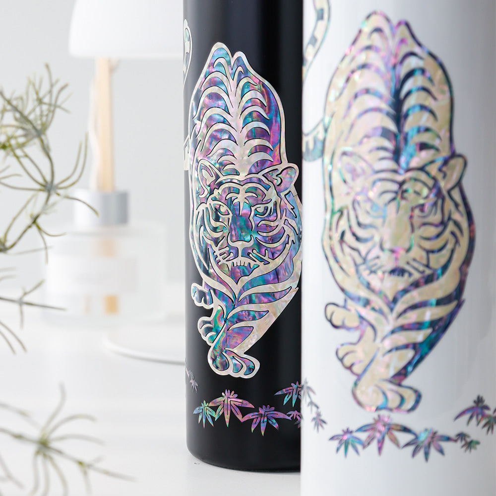 Najeon Mother-of-Pearl Tumbler - Tiger - view 3