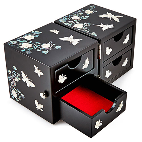 Najeon Mother-of-Pearl Jewelry Box - Butterfly (II)