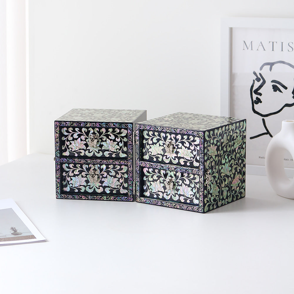 Najeon Mother-of-Pearl Twin - Lid Box - Peony (XL) - view 5